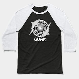 Bull Sharks Guam Diving Baseball T-Shirt